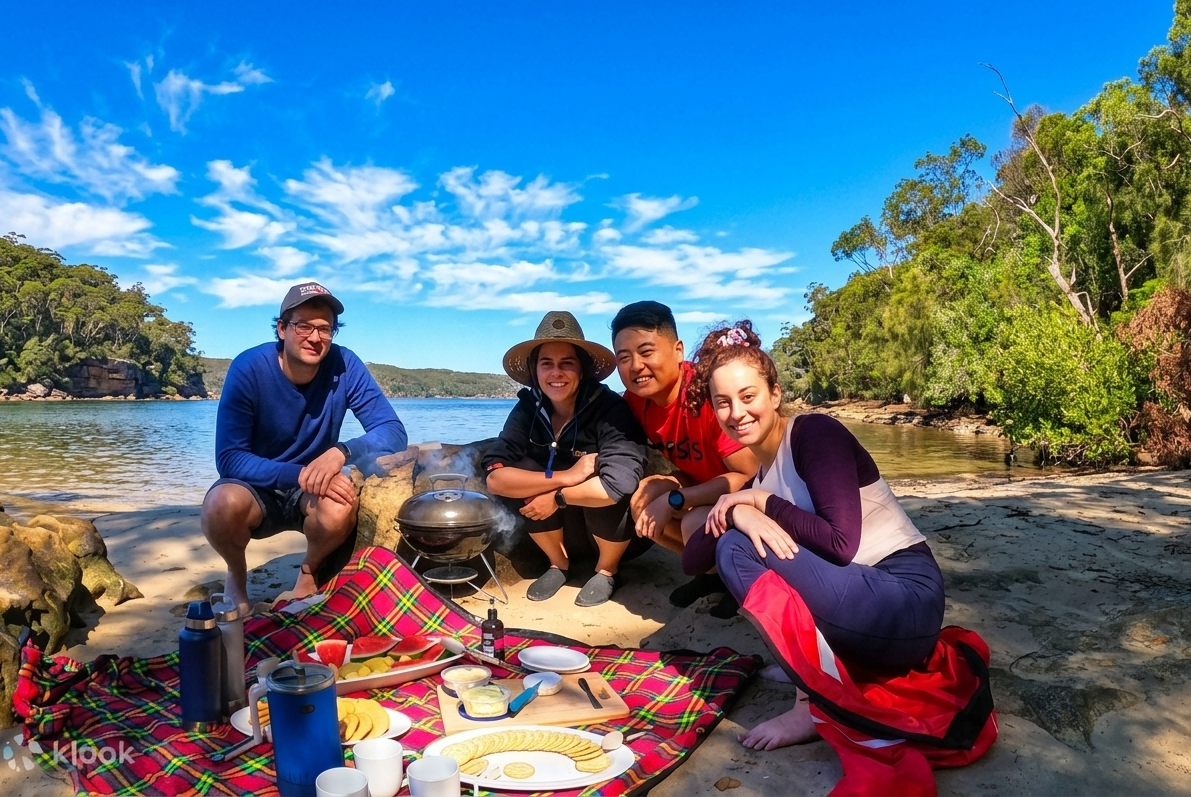 Riverside BBQ lunch