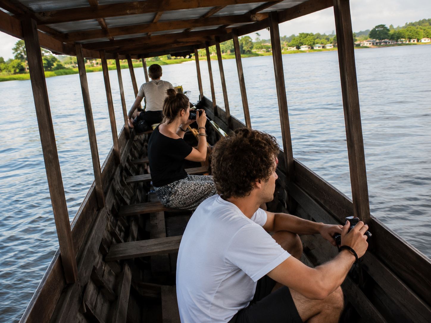 Boat trip on the Mekong