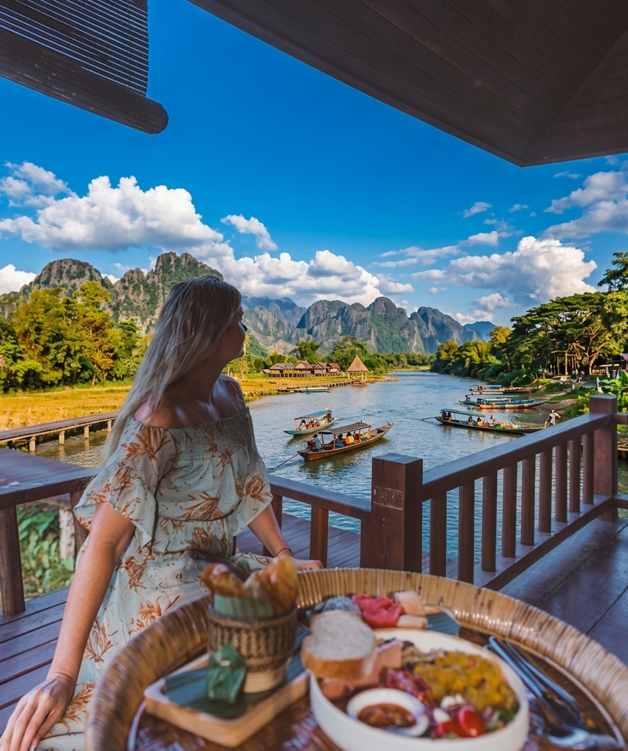 Breakfast at Paradise View Restaurant