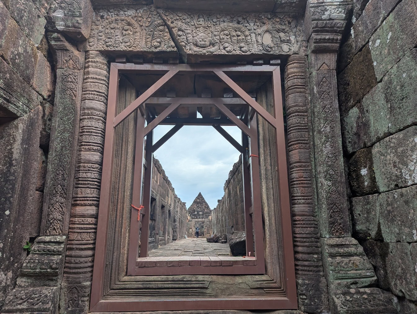 Ancient Khmer ruins of Vat Phou