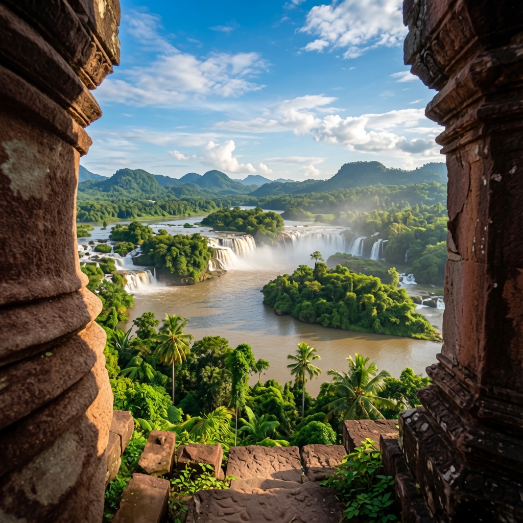 Watphou and 4000 islands